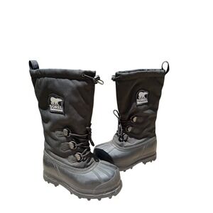 Sorel Glacier Insulated Hand Crafted Natural Rubber Snow Boots Mens Size‎ 8